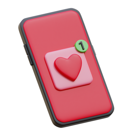 Love Message  3D Icon