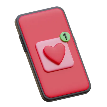 Love Message  3D Icon