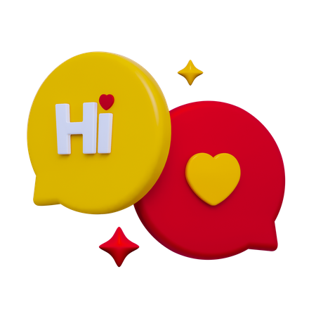 Love Message  3D Icon