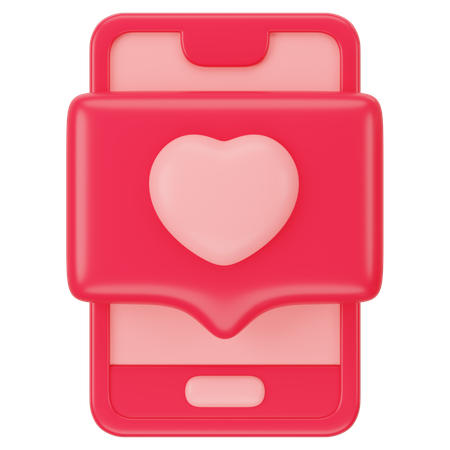 Love Message  3D Icon