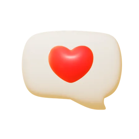 Love Message  3D Icon