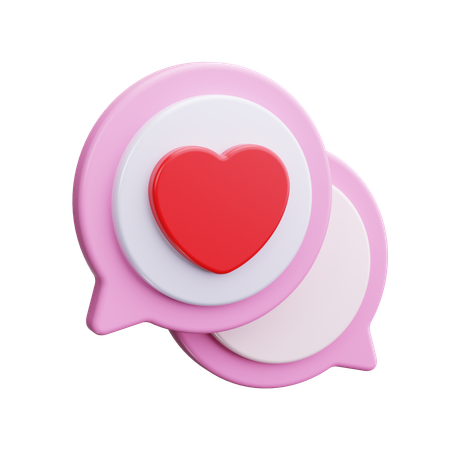 Love Message  3D Icon