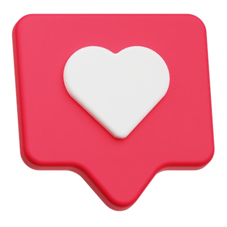 Love Message  3D Icon