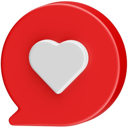 Love Message  3D Icon