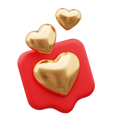 Love Message  3D Icon