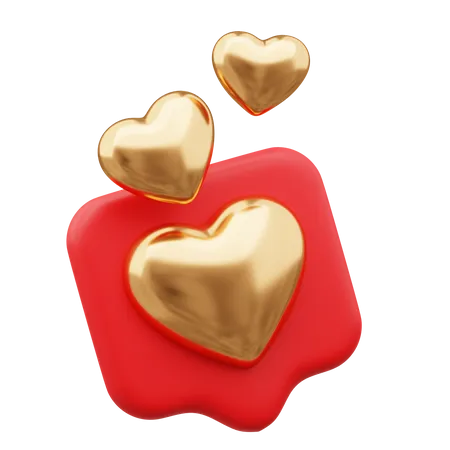 Love Message  3D Icon