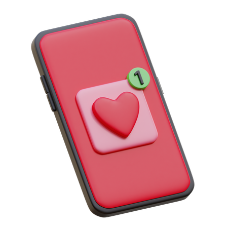 Love Message  3D Icon