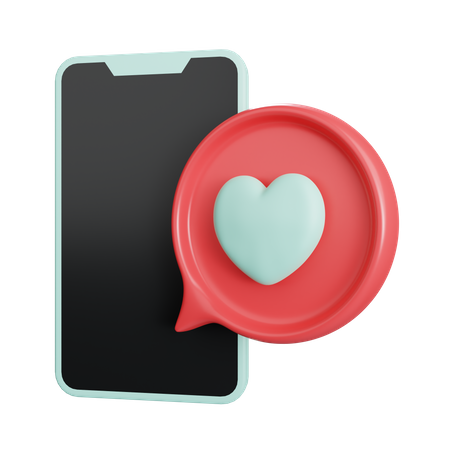 Love Message  3D Icon
