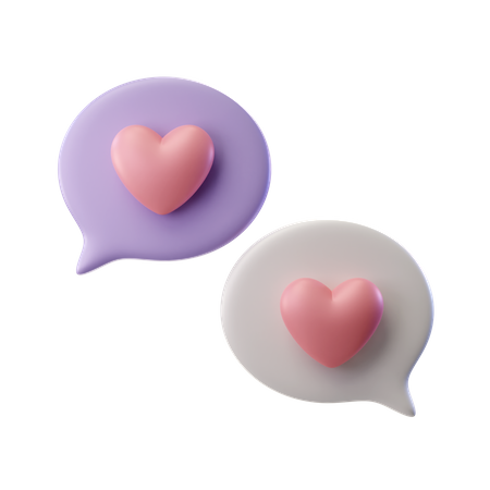 Love Message  3D Icon