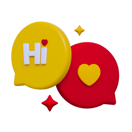 Love Message  3D Icon