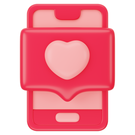 Love Message  3D Icon