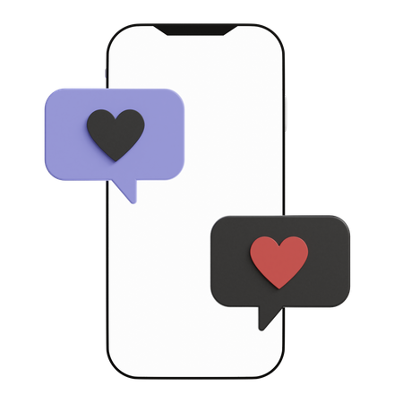 Love message 3D Icon