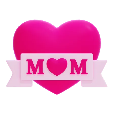 Love Mom  3D Icon