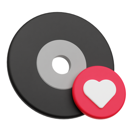 Love Music  3D Icon