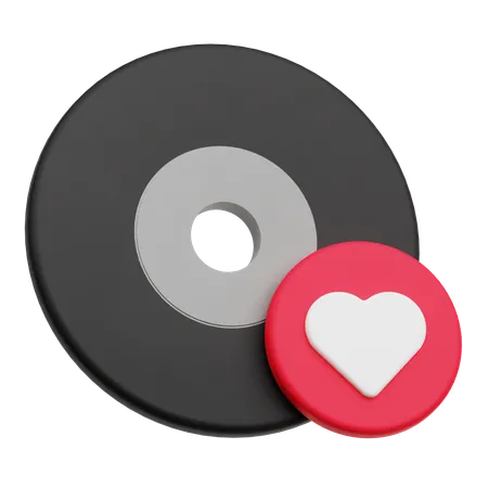 Love Music  3D Icon