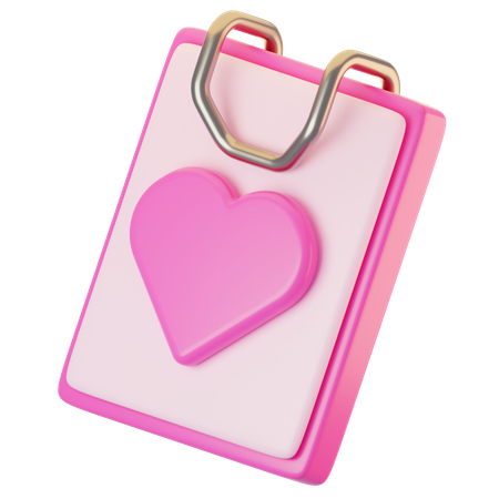Love Note  3D Icon