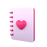 love note 3d logos