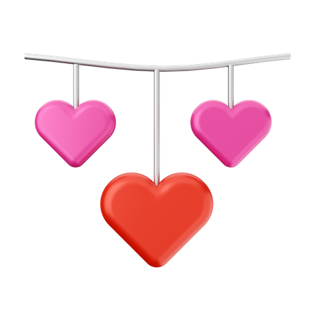 Love Ornament  3D Icon