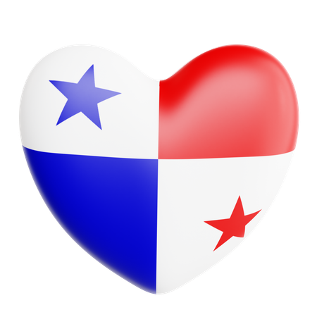 Love Panama  3D Icon