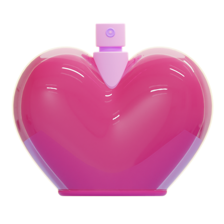 Love Parfume Bottle  3D Icon