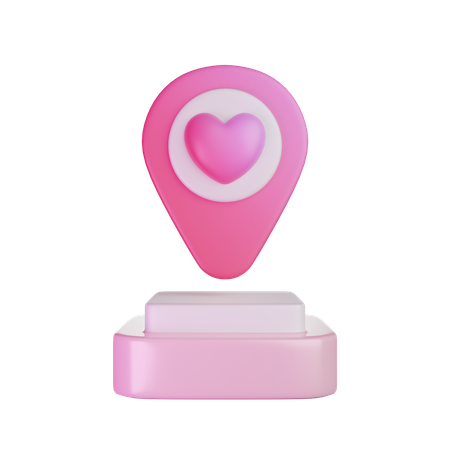 Love Place  3D Icon
