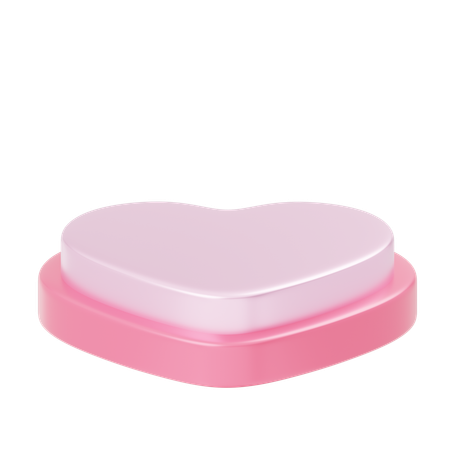 Love Podium Showcase  3D Icon