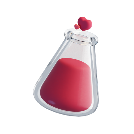 Love Potion  3D Icon