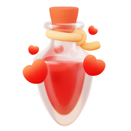 Love potion  3D Icon