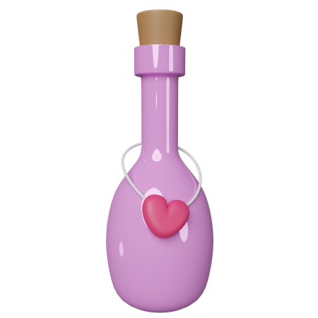 Love Potion  3D Icon