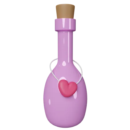 Love Potion  3D Icon