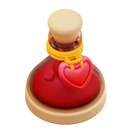 Love Potion  3D Icon