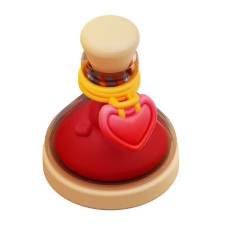 Love Potion  3D Icon