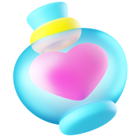 Love Potion  3D Icon