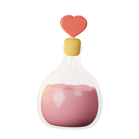 Love Potion  3D Icon