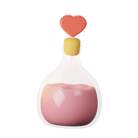 Love Potion  3D Icon