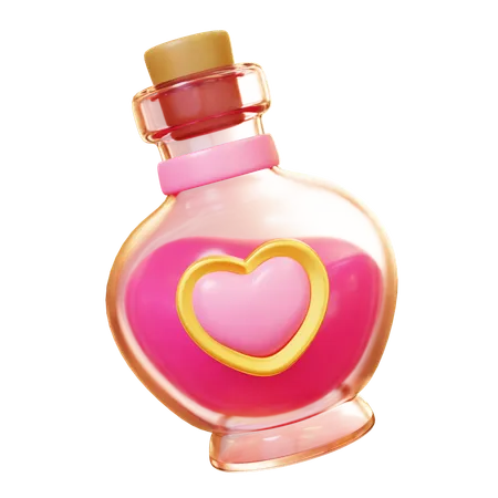 Love Potion  3D Icon