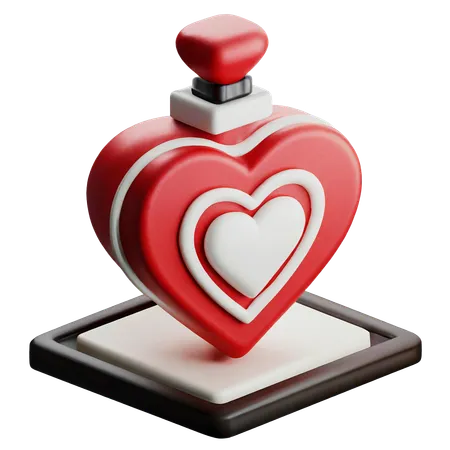 Love Potion  3D Icon