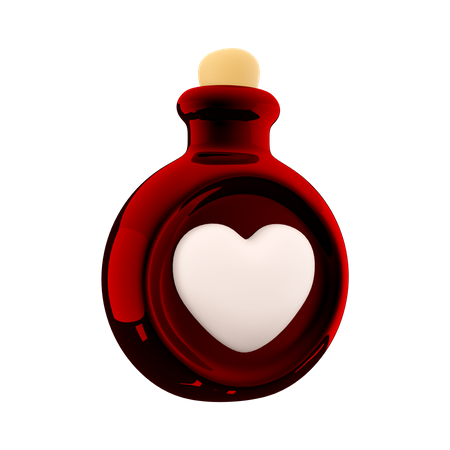 Love Potion  3D Icon