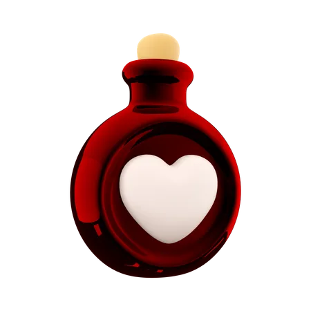 Love Potion  3D Icon