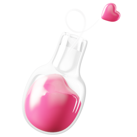 Love potion  3D Icon