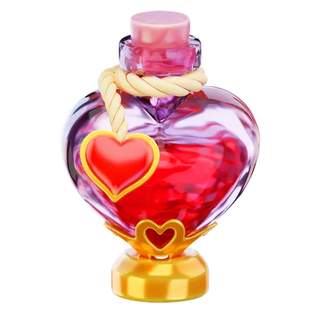 Love Potion  3D Icon