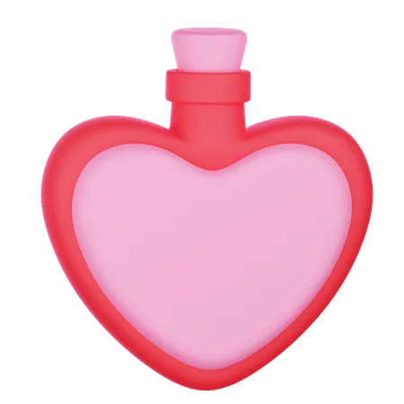 Love Potion  3D Icon