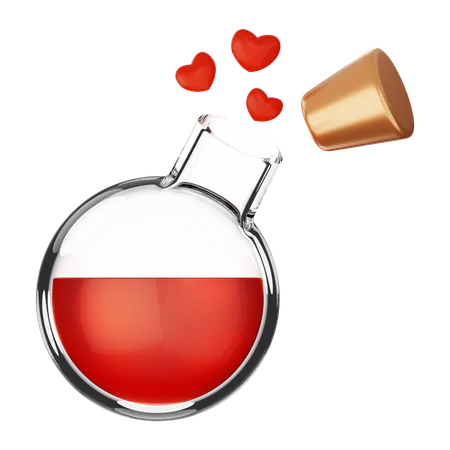 Love Potion  3D Icon