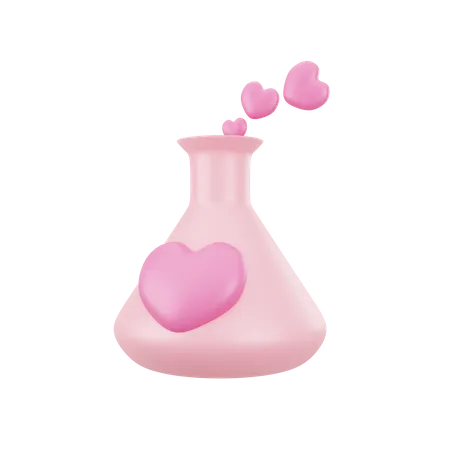 Love Potion  3D Icon