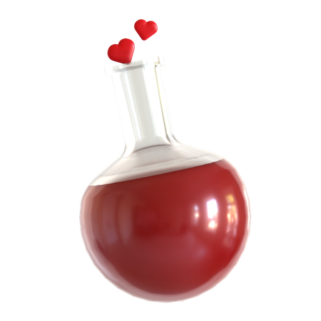 Love Potion  3D Icon