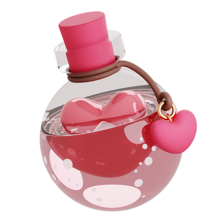 Love Potion  3D Icon