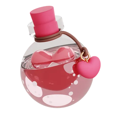 Love Potion  3D Icon