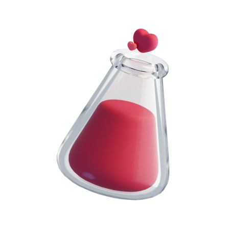 Love Potion  3D Icon