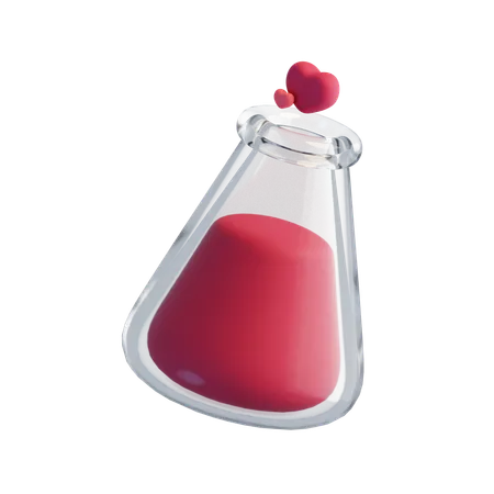 Love Potion  3D Icon