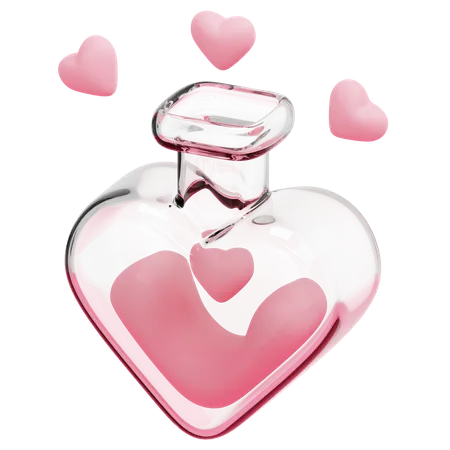 Love Potion  3D Icon